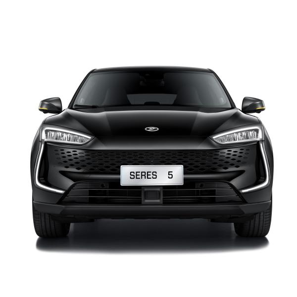 Black Electric Hybrid SUV Integrated Body Structure DFSK Seres 5 EVR New Energy All Electric Suv