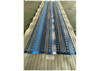 3 Peaks 1.0mm Thick Blue Powder Wind Barrier Fence For Coal Storage Yards