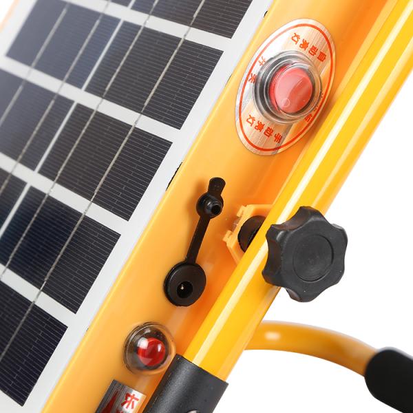 2 Rechargeable Solar Flood Lights Outdoor Led Solar Light Portable Led Work Light 2.5kg