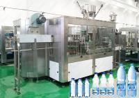 Tipo conduzido bonde automático tampando de lavagem da máquina de enchimento da água para a bebida