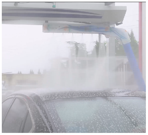 New Risense Single Arm Touchless Car Wash Machine 360 Degree