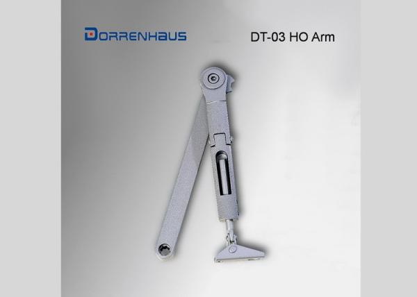 Medium Duty Aluminum Door Closer with Hold Open Feature For 25 - 85kg Door