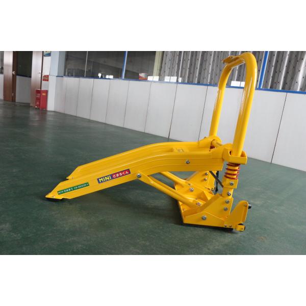 20KG Lightweight Aluminum Folding Parking Barrier - Portable Vehicle Stopper with Foldable Design