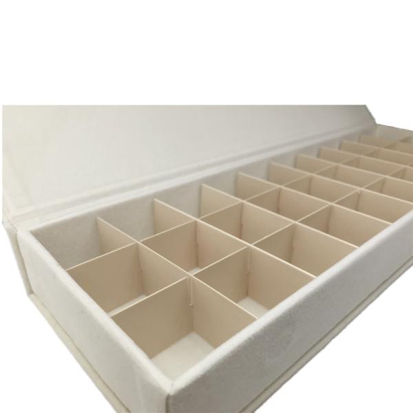 Четырехугольник Custom Velvet Chocolate Truffle Bar Packaging Подарочная коробка для вашего бизнеса