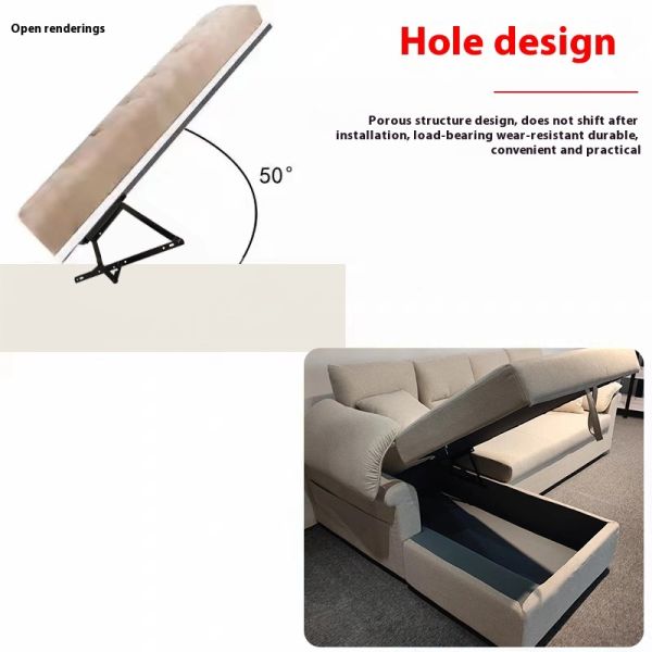 Wanjusheng Storage Lifting Bed Box Drawer Sofa Hinge Function Hardware Furniture Accessories Hidden Form Sofa Mechanism