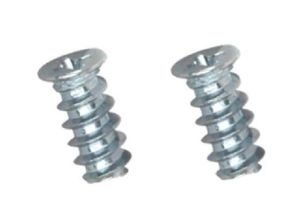 Carbon Steel Flat Head Pozi Drive Euro Screws for Furniture M4 Zinc Finish