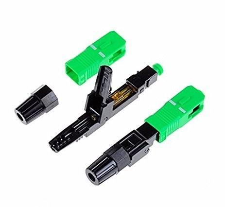 SC LC UPC APC Quick Connector No Special Tools Needed Wear Resistant
