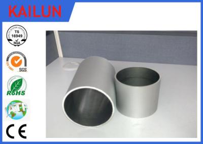 Extruded Hollow Round Thin Wall Anodized Aluminum Pipe ISO / TS 16949:2009