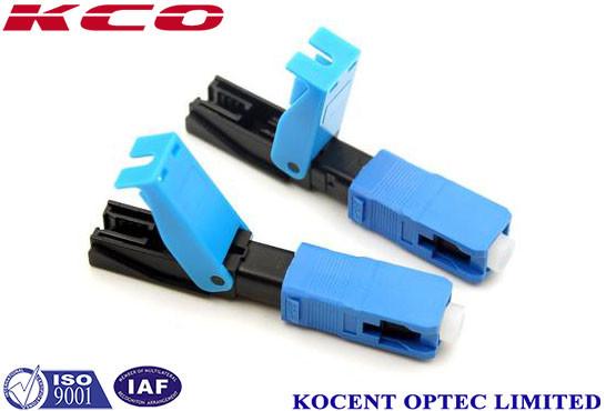 Quick Connect Fiber Optic Fast Connector 2.0mm 3.0mm FTTX  SC UPC Field Assembly