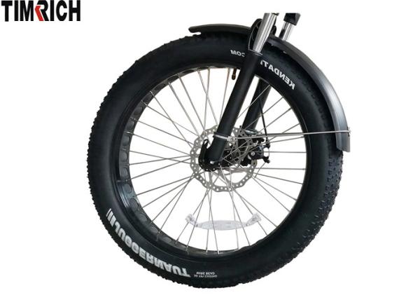 Fat Tire Electric Powered Bicycles Drum Brake 48V 10AH Battery TM-BGL-ATV02