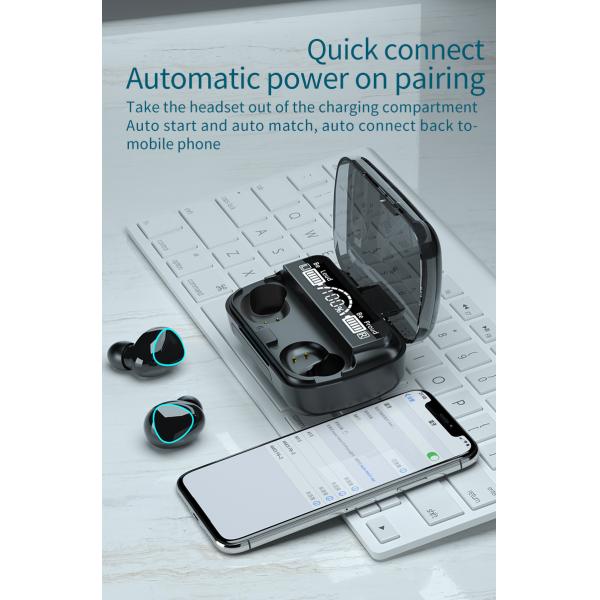 Наушники M10 аттестации BT 5,0 ROHS истинные беспроводные стерео