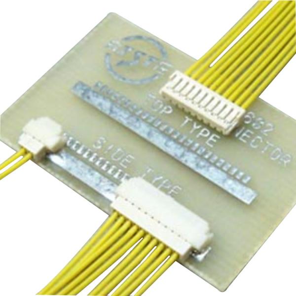 O fio feito sob encomenda de JST 3pin aproveita o fio do passo de 0.8mm para embarcar o cabo de SUHR-03V-S