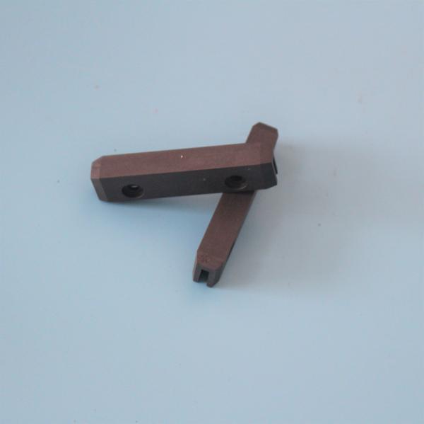 Stenter Machinery Spare Parts Babcock Finishing Machine Sling Pad Black Pads Peek Carbon Material