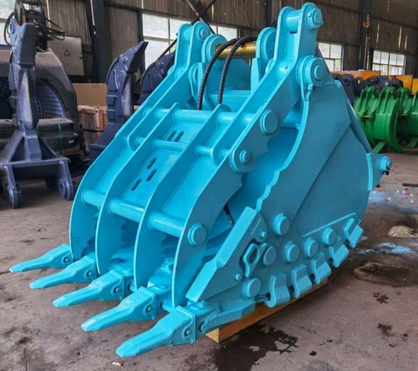 Hydraulic Excavator Bucket Thumb Q355B+NM400 / HG700 OEM