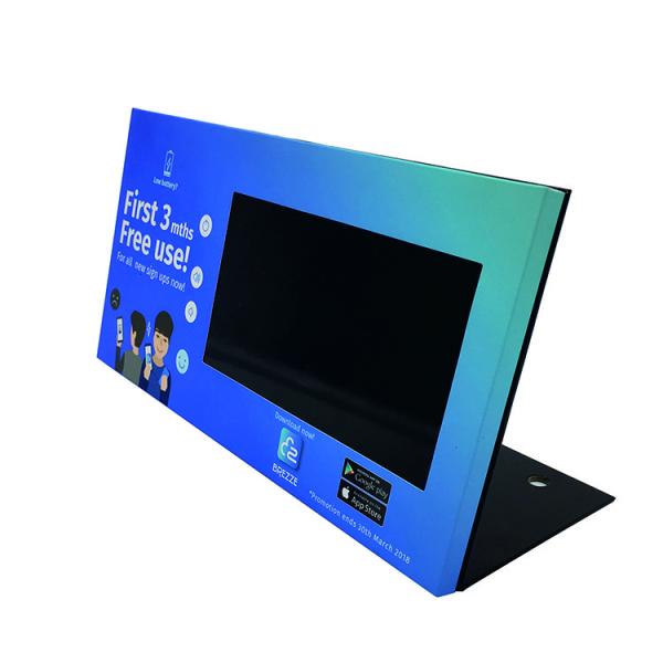 10.1 Inch video screen Calender,POS Video Display With HD screen monitor