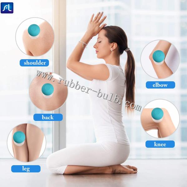 15cm Silicone Glass Facial Cupping Set For Home Spa