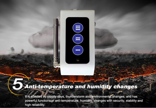 long range signal table call bell 2.5km wireless push button