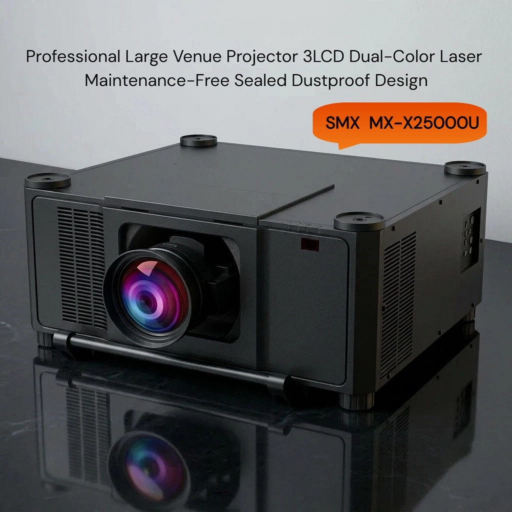 25000 Lumen Theme Park Laser Projector 3LCD 0.65 Lens for Night Show Water Screen Attraction