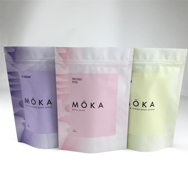 Gravure печатая пластиковую упаковку соли для принятия ванны кладет Resealable штейн в мешки