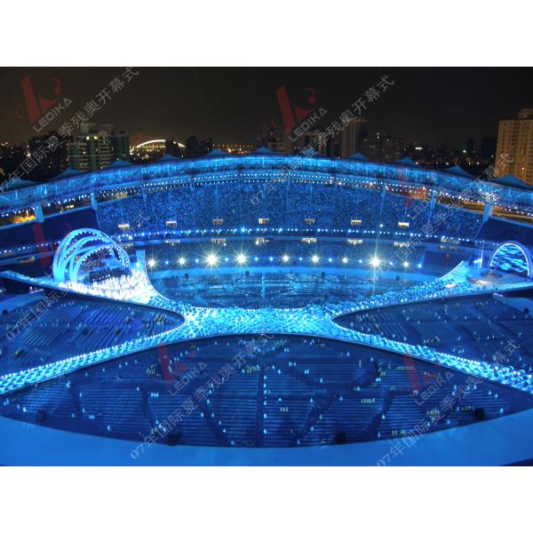 Concert Party Aluminium Stage Truss / Spigot Truss 287 * 287 mm Square Shaped