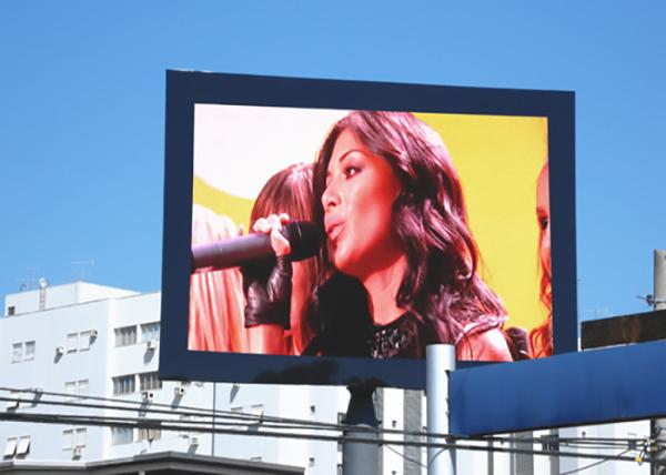 10mm Outdoor Large Video Screen Displays 300m View Distance