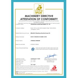 Guangzhou Huilian Machine Equipment Co., Ltd. Сертификации