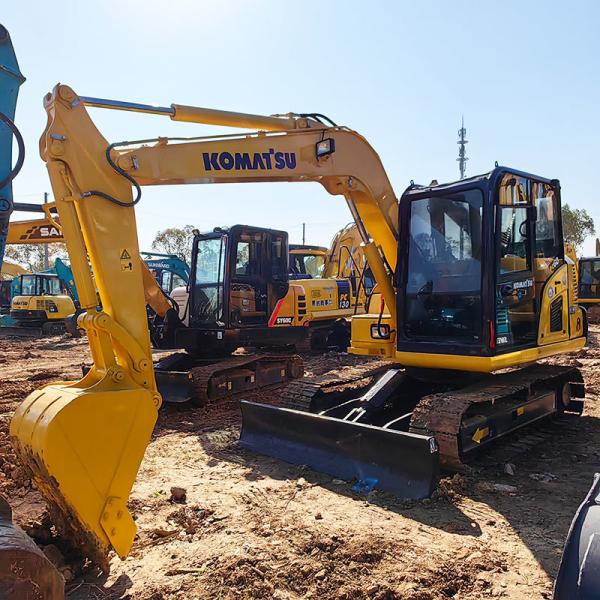 Japanese Imported Original Used Compact Excavator Komatsu PC60-8 0.3m3 Bucket Capacity