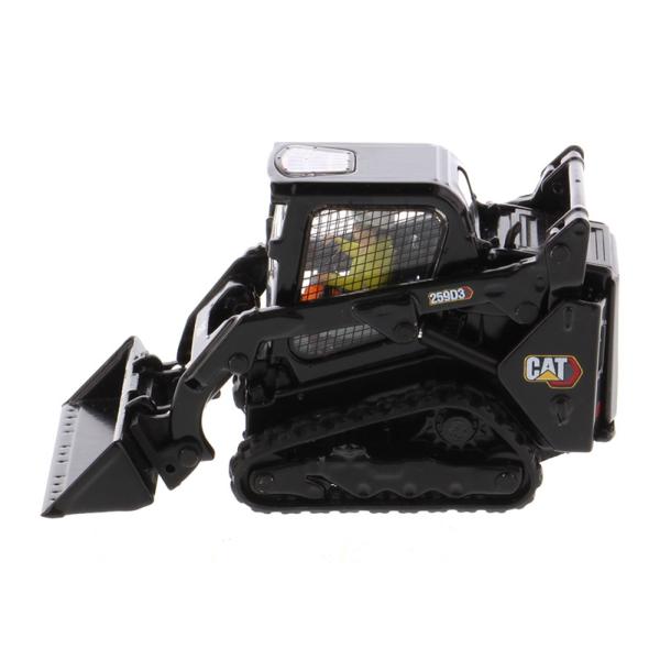 259D3 Skid Steer Loader Diecast Model 1/50 Scale Black 85677BK Collectible