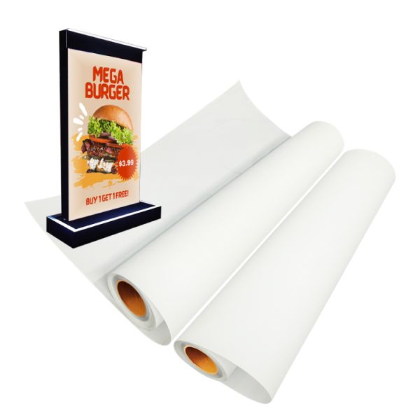 PET Film 210 Microns Waterproof Front Print Backlit Film for Advertisement