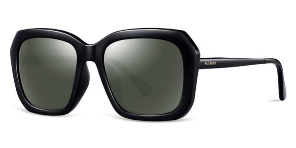 TAC Polaroid Sunglasses Women , White Frame Sunglasses Black Metal Temples