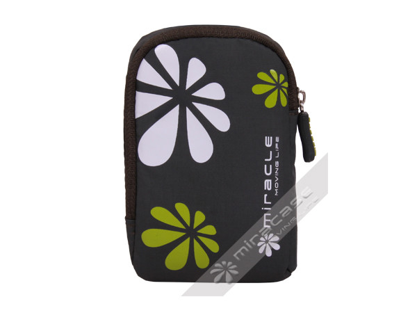 Sac mince fait sur commande pourpre/de noir polyester mou fonctionnel d'appareil photo numérique