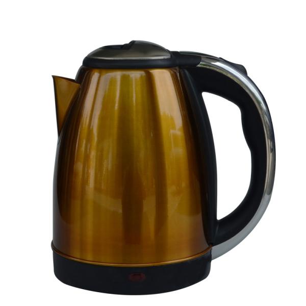 Green Color Printing Stainless Steel Electric tea Kettle