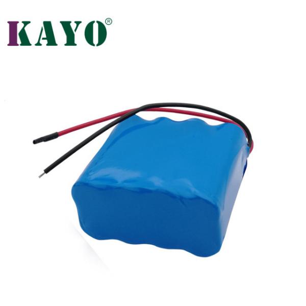 7.4V 10000mAh Lithium Ion Battery Pack BMS PCM Pollution Free