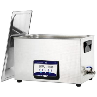 Limpeza completa do instrumento do laboratório do líquido de limpeza ultrassônico quieto de aço inoxidável de Benchtop