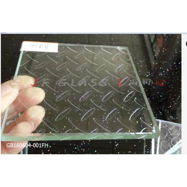 Flat Acid Etched EN12150-1 5MM Shower Enclosure Glass