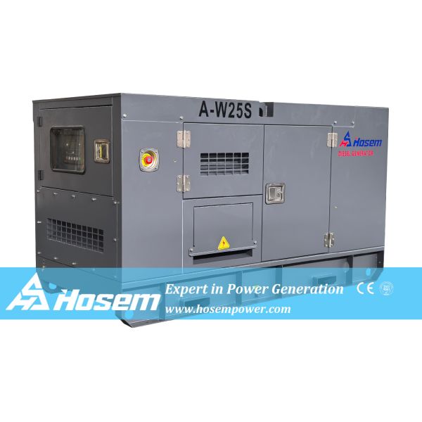 Générateur diesel insonorisé 20kW 25kVA 50Hz avec moteur Weichai durable