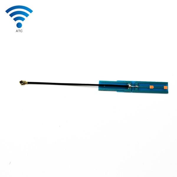 Adhesive 1.13mm Cable Internal PCB Antenna , Flexible Small Size GSM 3G FPC PCB Antenna
