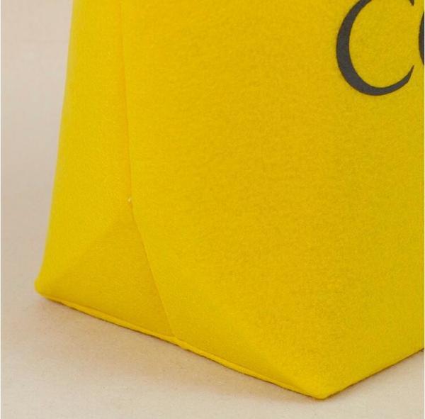 Durable Felt Tote Shopping Bag Wholesale Custom Felt Tote Bag,beach bag, Document wool organizer tote felt bag