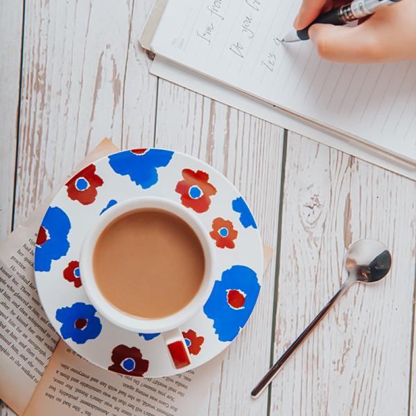 200 мл цветочный латте капучино керамическая чашка фарфоровая чашка для кофе и чашки для чашки скандинавская