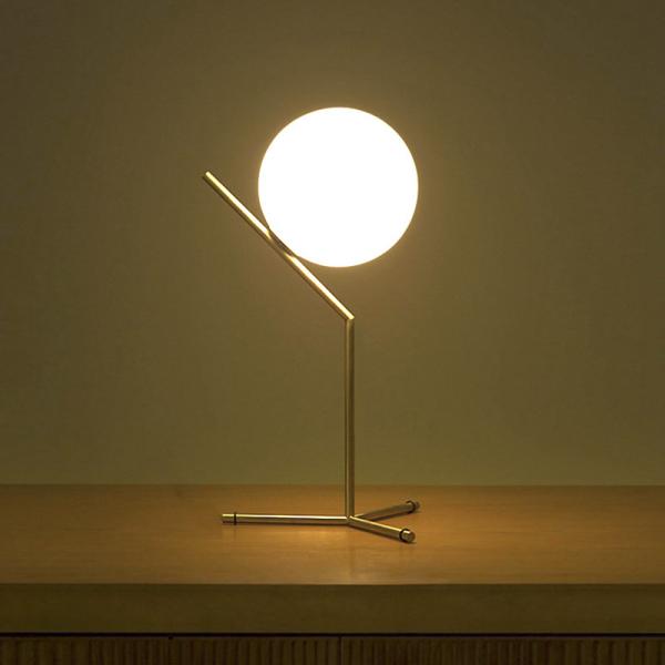 Modern Table Light 5W LED lamp creative White glass lampshade IC T1 High Table Lamp(WH-MTB-148)