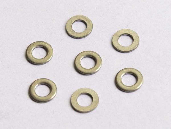 Round Extra Large Flat Metal Washers Carbon Steel Material High Strength