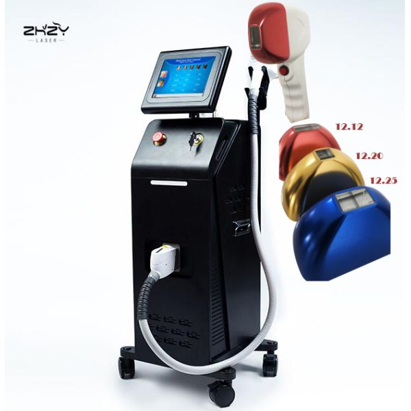 Triple waves diode laser hair removal