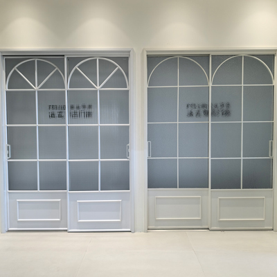 Custom Size Silent Glide Aluminium Sliding Doors With Low Friction Track System