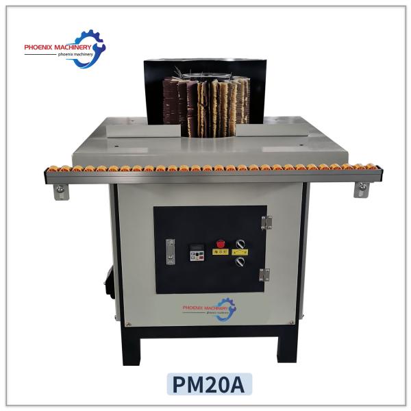 Wood Sanding Machine Double Head Drum Brush Sander for Polishing Solid Wood Furniture