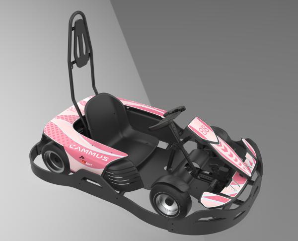 Poder elétrico 750w do motor do kart das crianças EV com o cubo de roda 5inch