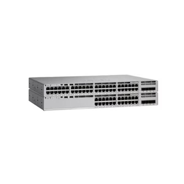 Commutateur Capacité 24 ports Commutateur de données personnalisé avec 4x10g Uplink Network Essentials C9200L-24T-4X-E