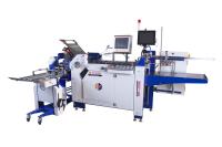 Industrie Carton de papier électronique avec alimentateur à pile plate pour brochures et brochures Machine de pliage de papier