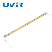 SK17 Lampe chauffante infrarouge quartz à revêtement or 1000W 220V
