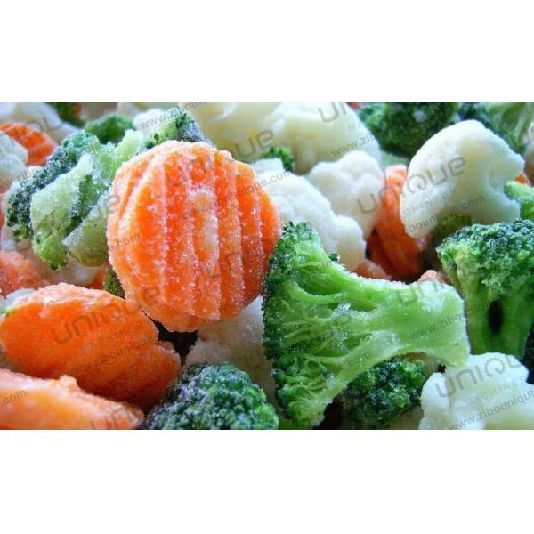 Революционная функция замораживания фруктов и овощей в линейке обработки замороженных овощей