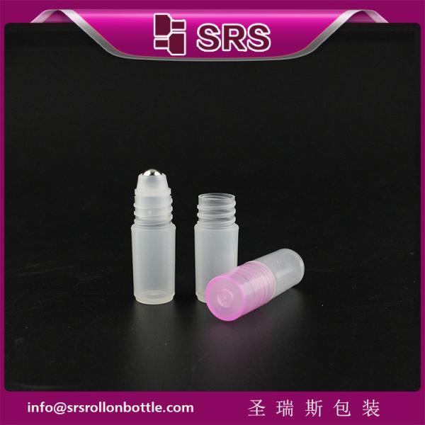 Colorful RPP 3ml Mini Roll On Bottle With Customizable Shades